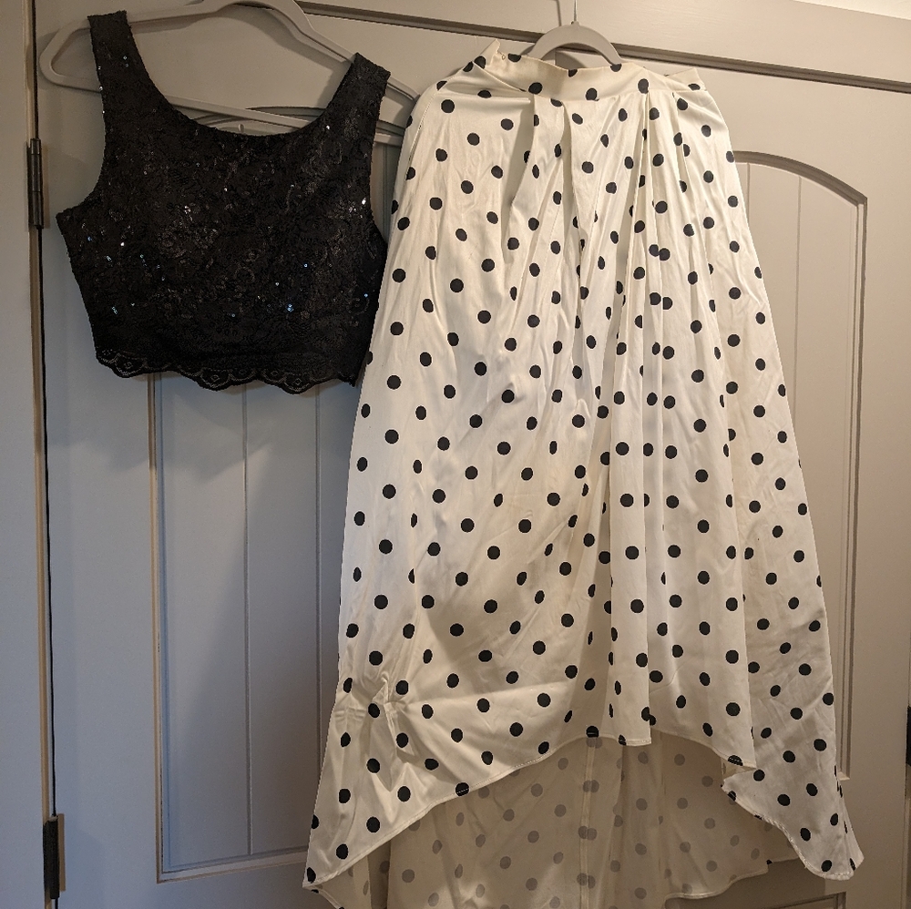 2 pc formal dress